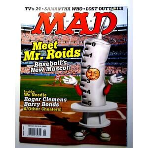MAD Magazine May 2006 # 489 Lost Outtakes 24 TV Show Meet Mr. Roids Baseball